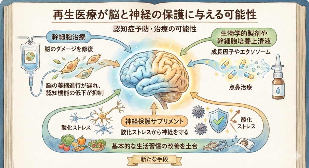 再生医療が脳と神経の保護に与える可能性