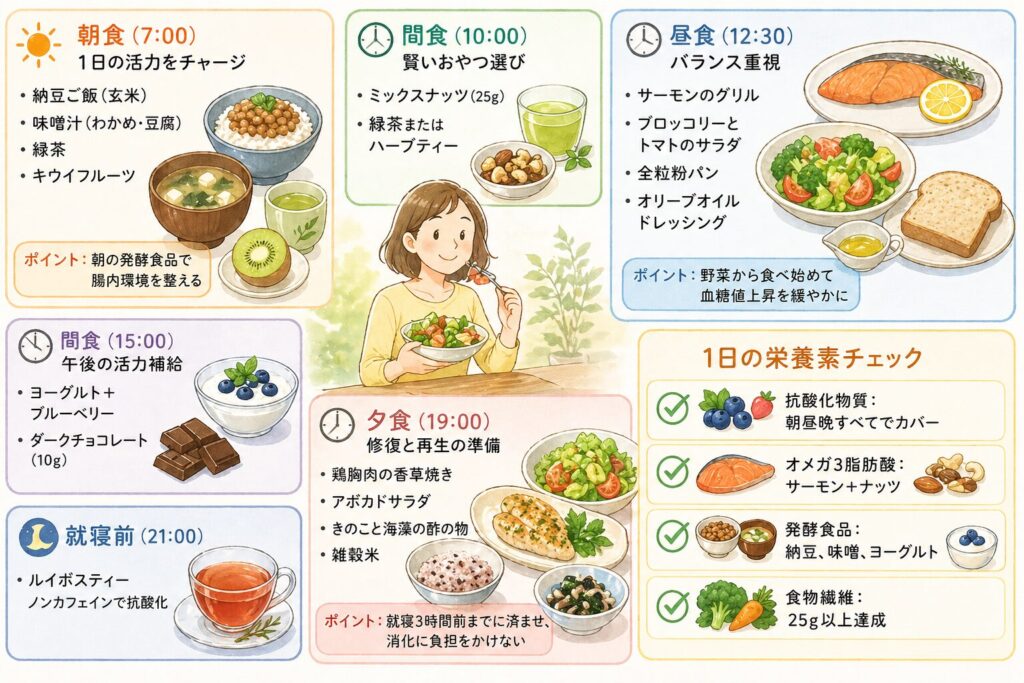 理想の1日の食事