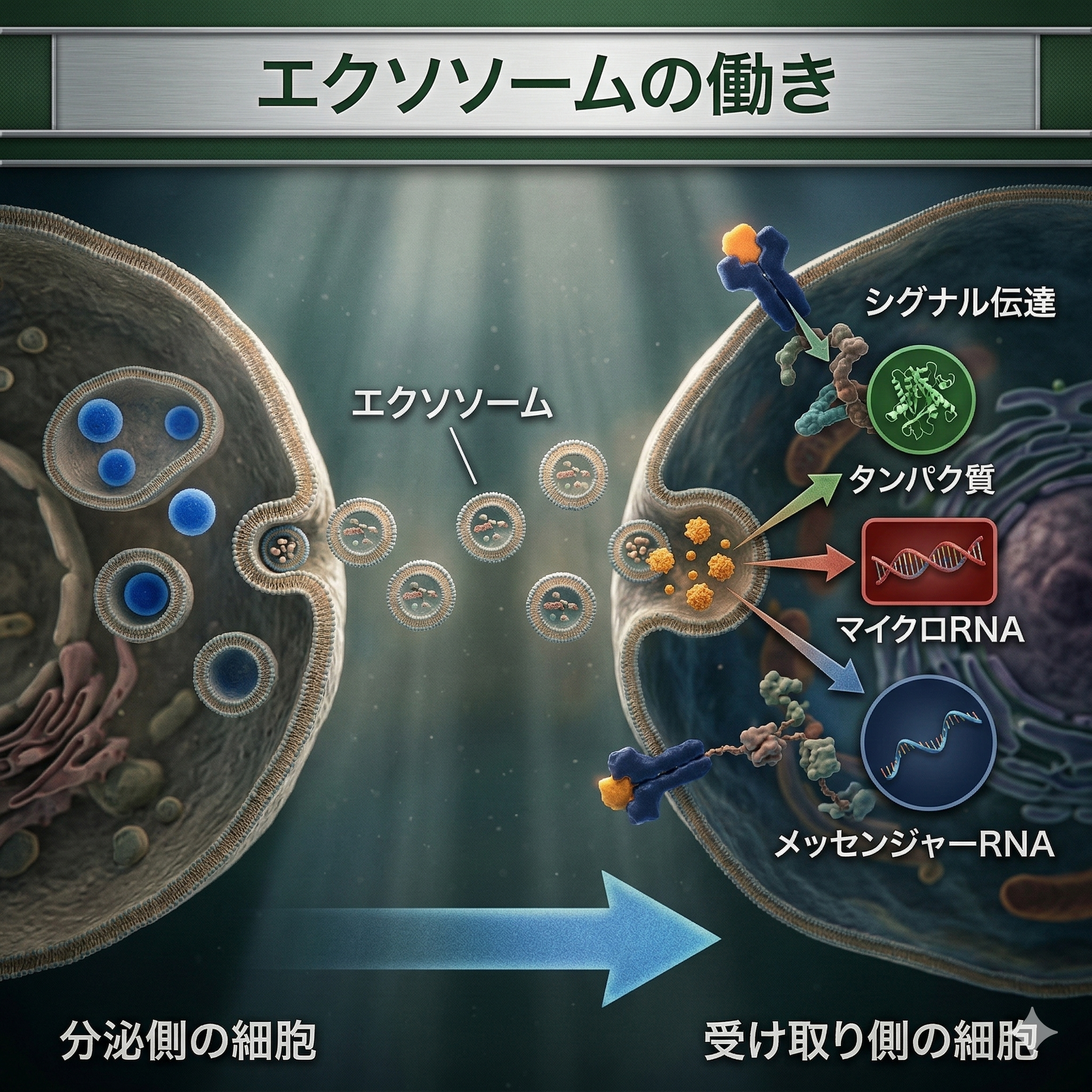 エクソソームの働き