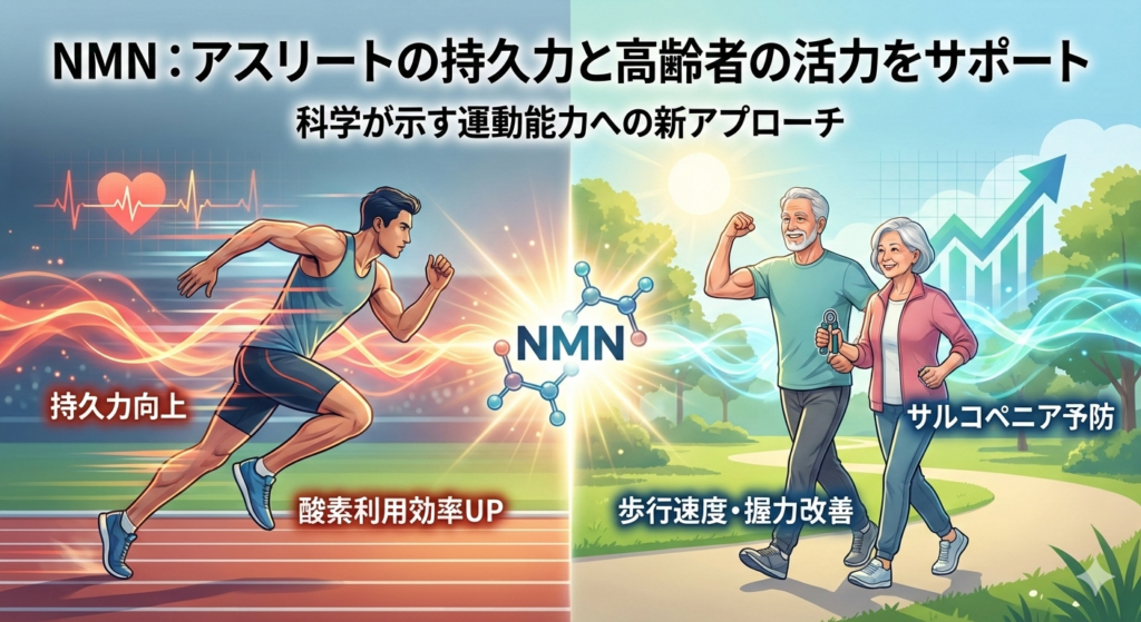 筋力・持久力への効果 – アスリートと高齢者の場合