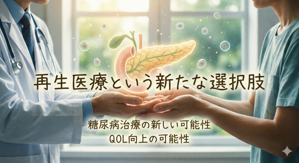 再生医療という新たな選択肢