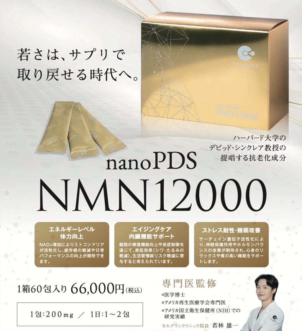 オリジナルnanoPDSNMNサプリ