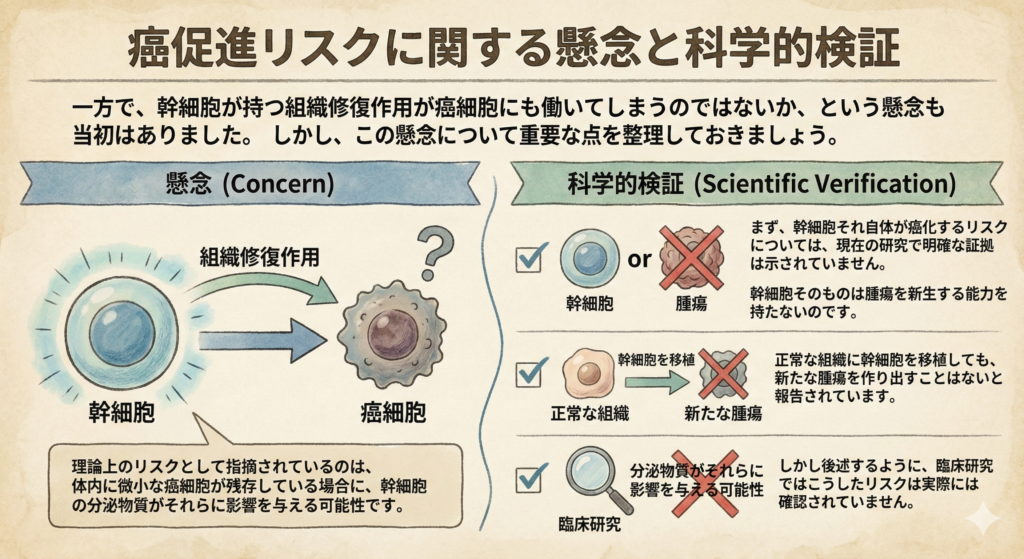 癌促進リスクに関する懸念と科学的検証