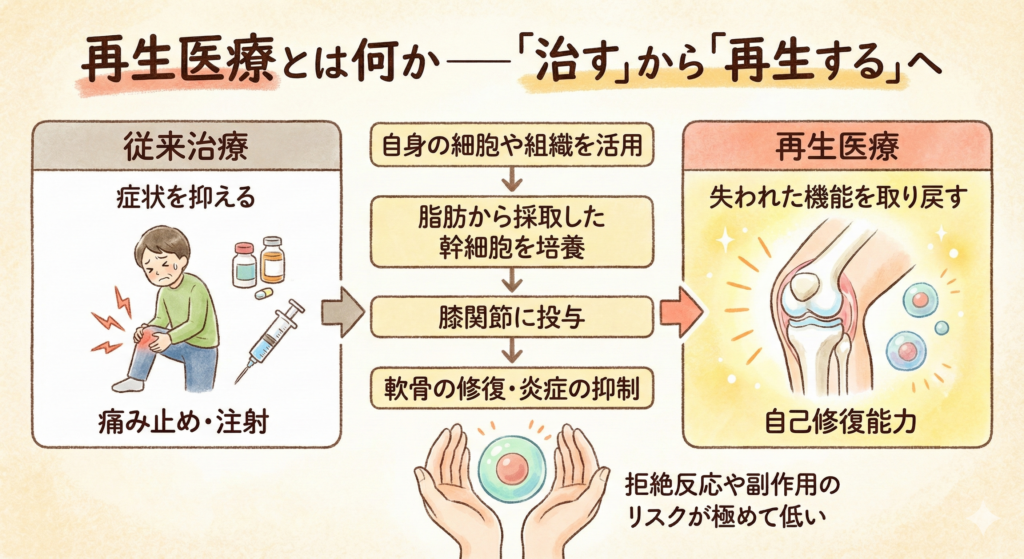 再生医療とは何か
治すから再生するへ