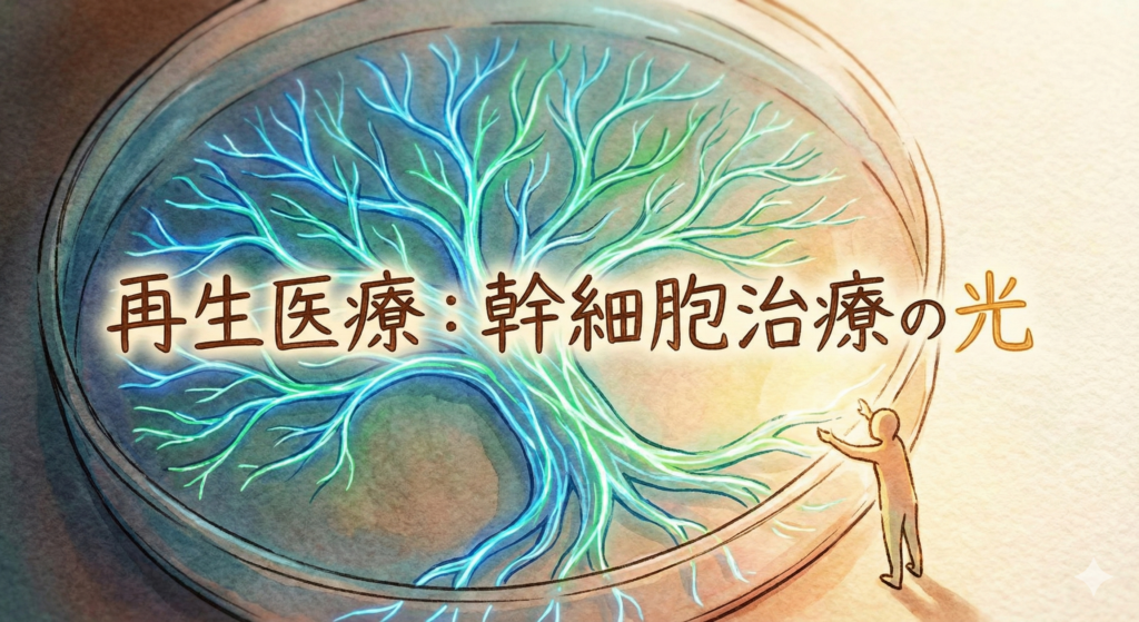 幹細胞治療の光