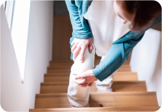 Everyday activities have become painful