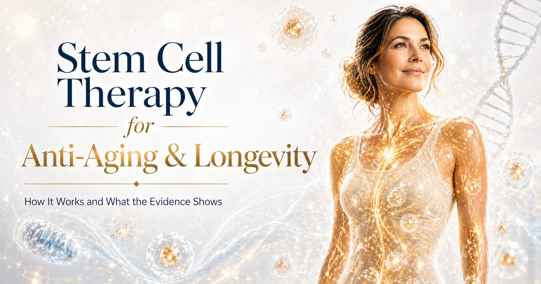 Stem Cell Therapy for Anti-Aging & Longevity: How It Works and What the Evidence Shows