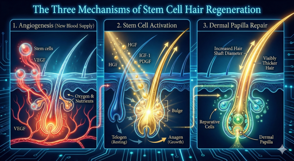 How Stem Cell Therapy Reverses Hair Loss: The Science, Made Simple