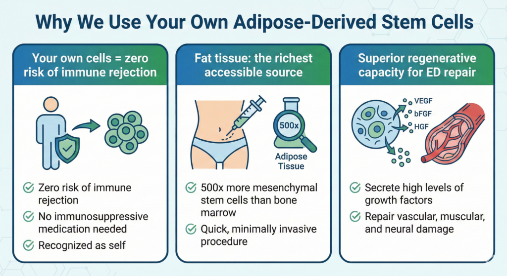 Why We Use Your Own Adipose-Derived Stem Cells