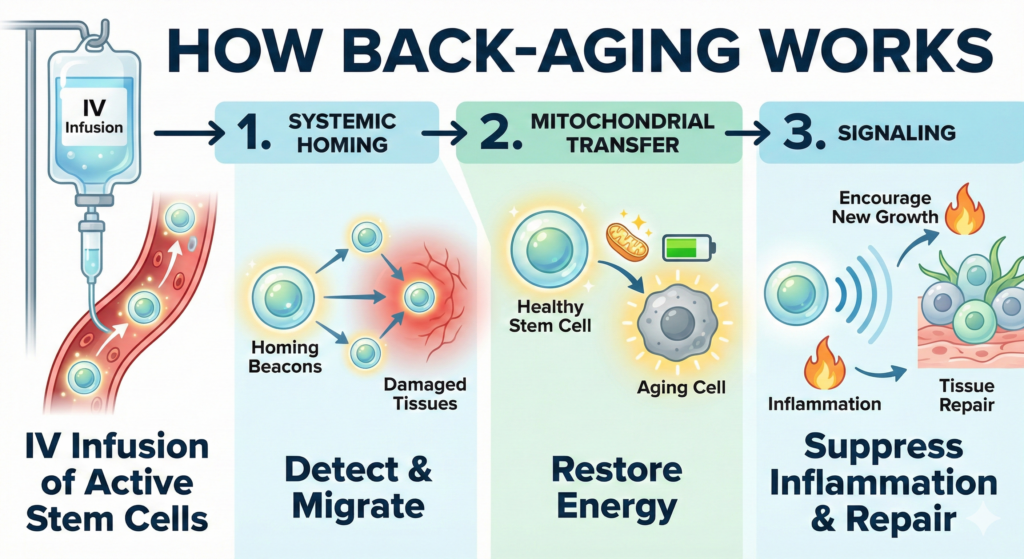 How stem cell thrapy Works for anti-aging