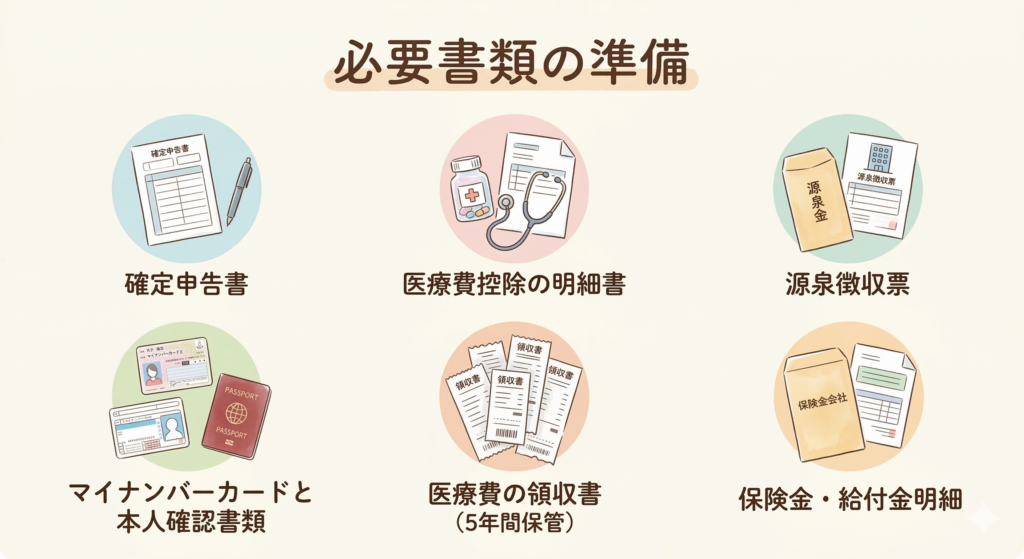 必要書類の準備