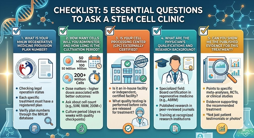 5 questions to ask a stem cell clinic