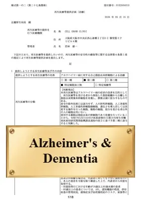Alzheimer’s and dementia treatment plan (Type 2, PB5260030)